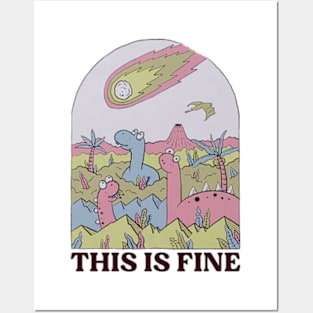 This Is Fine Posters and Art